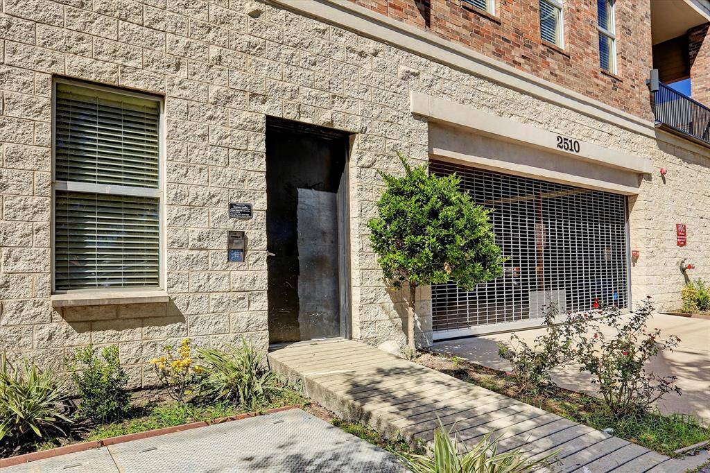 Boutique-style building with 15-units and secured garage parking.