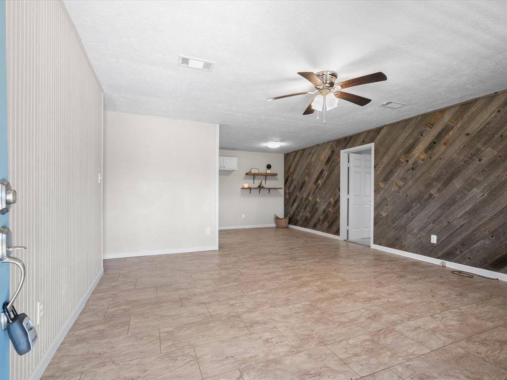 View as you walk through the front door to the living area.
