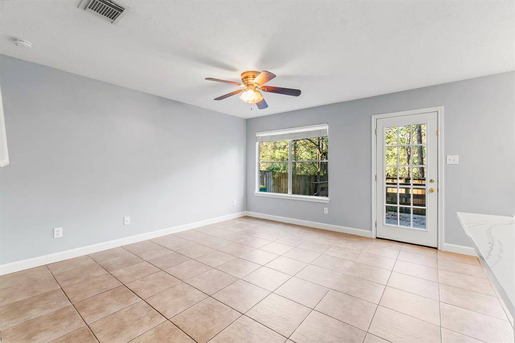 Virtually staged to show how one can really utilize this area.