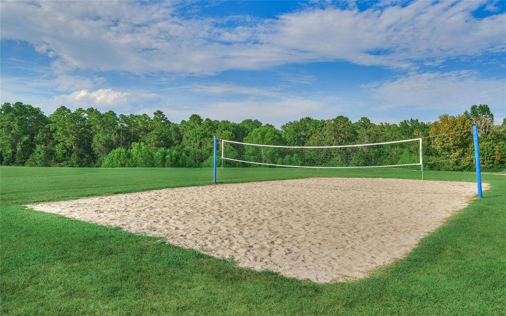 Grand Harbor sand volleyball court.