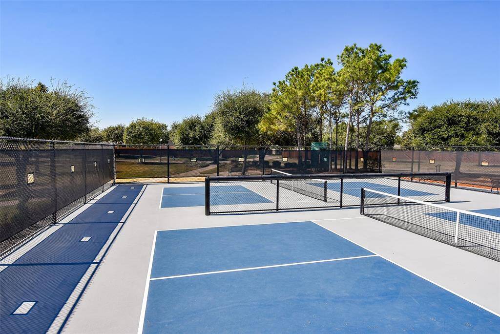 Pickle Ball and Bocce Ball courts are a newer amenity!