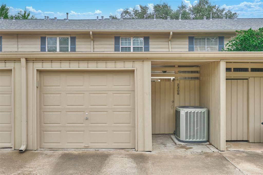 Convenient single-car garage at the rear for secure parking.