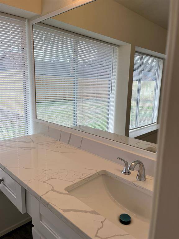 Both bathrooms have new water saving commodes