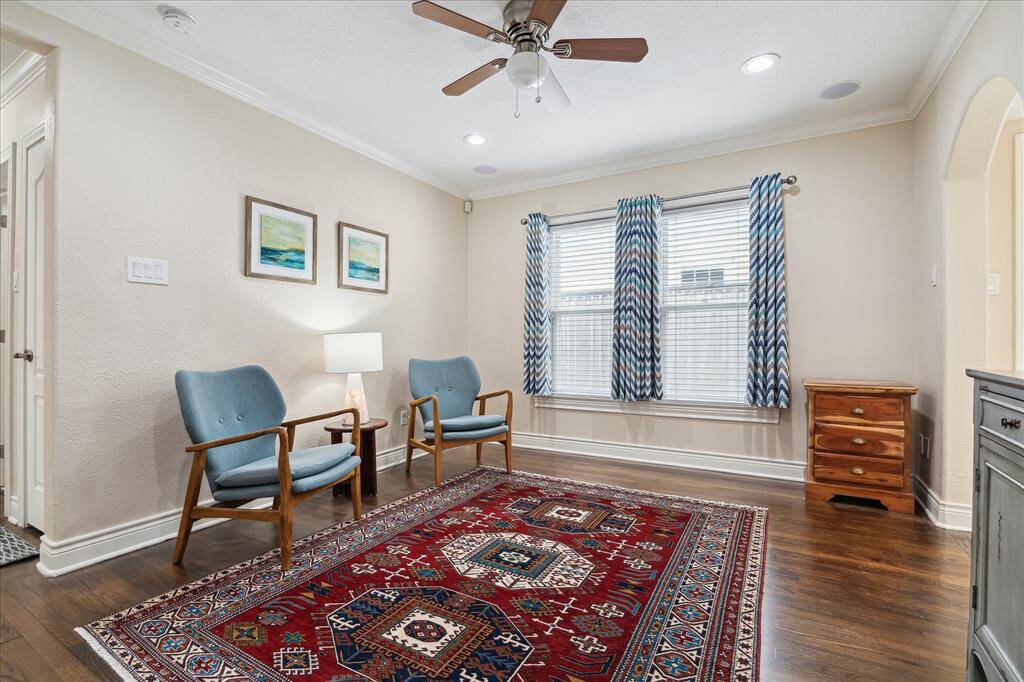 This Room Can be a Den, Playroom, Workout Room or in a Pinch a 3rd Bedroom since it does have a closet Not shown in the picture.