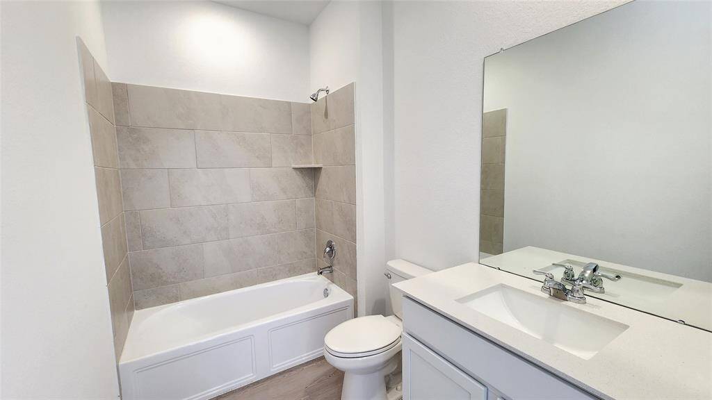 Hallway bathroom
