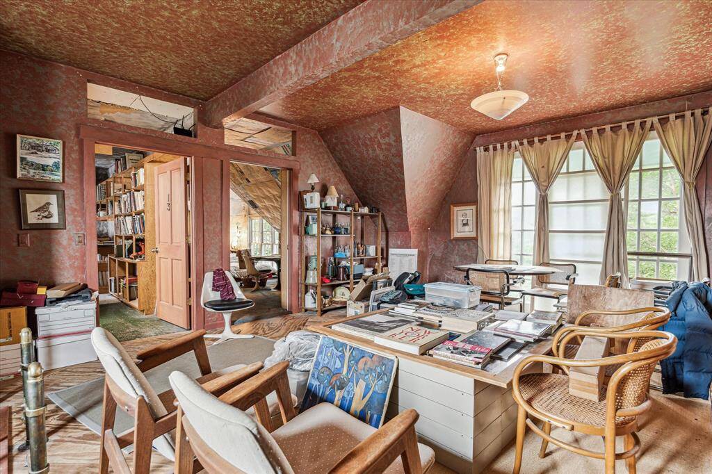 The third floor also has a secondary bedroom, full bathroom and an office.