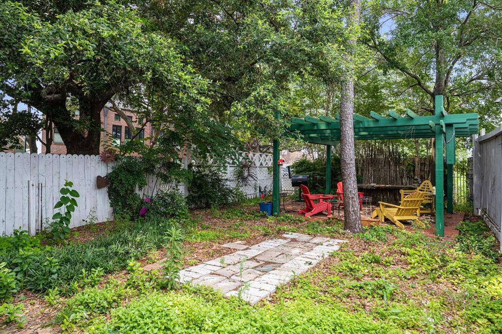 The lush, green yard is perfect for pets and children!