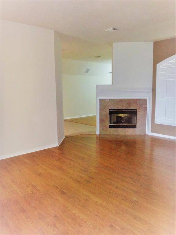 View from living room look towards family room.