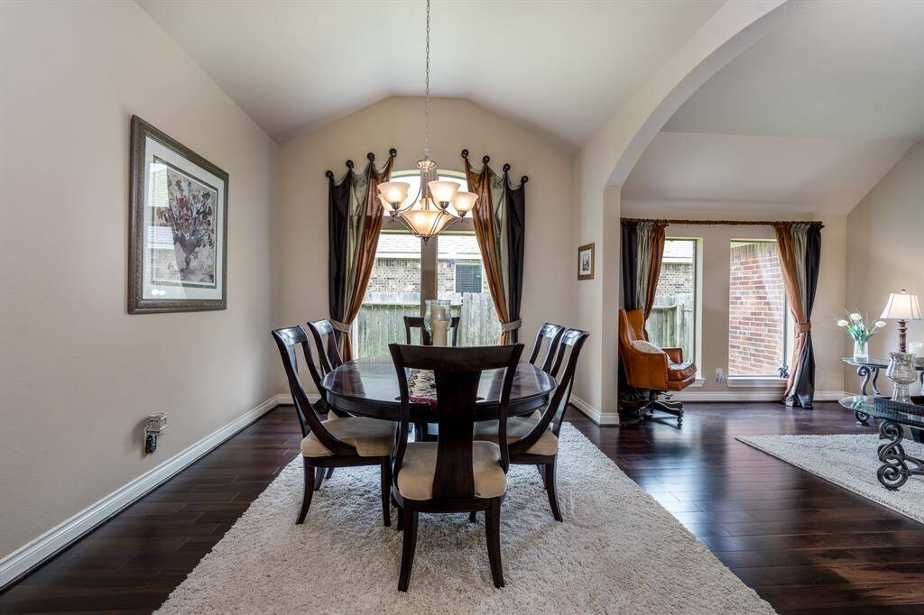 The formal dining also has nice large windows to flood in the natural light