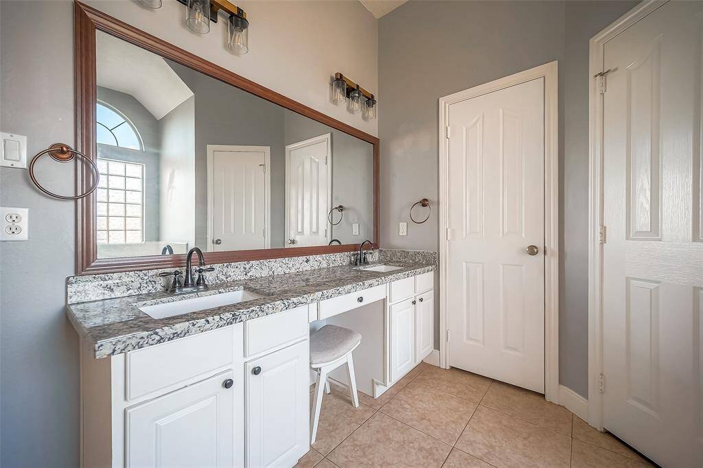 Primary Bath with Double Sinks
