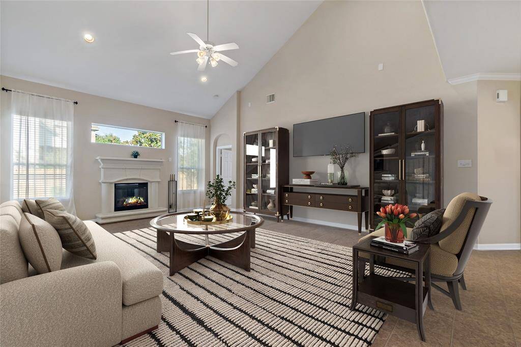 DIGITAL STAGING: LIVING ROOM