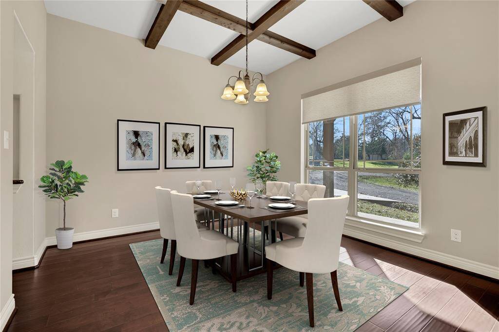 Breakfast area