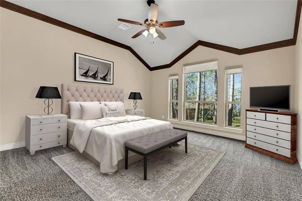 Formal dining area