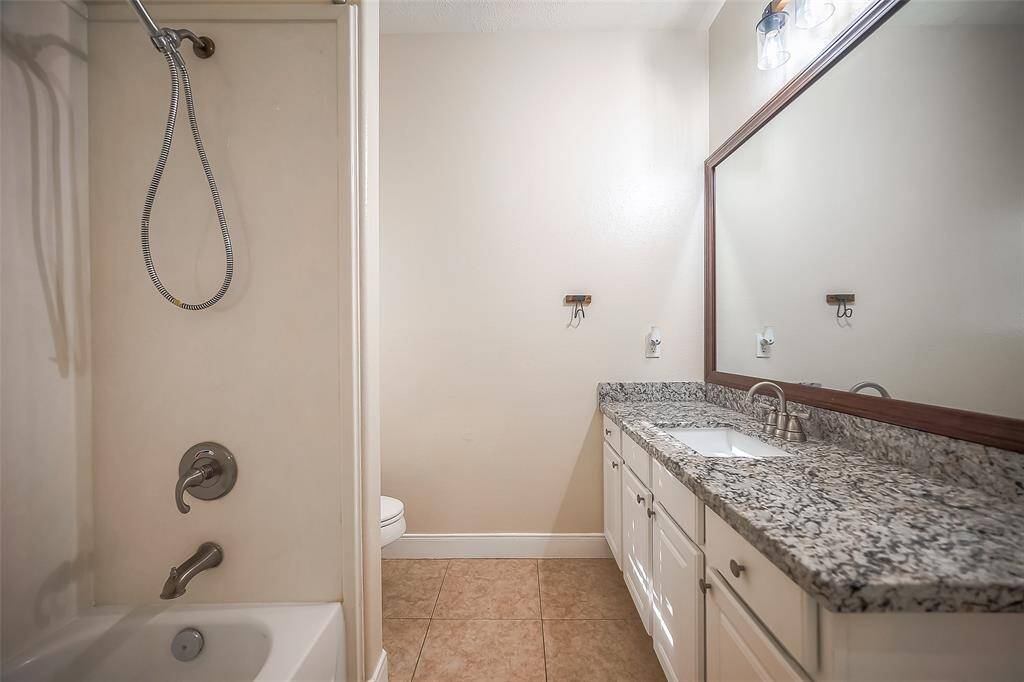 Secondary Bath with Large Countertop