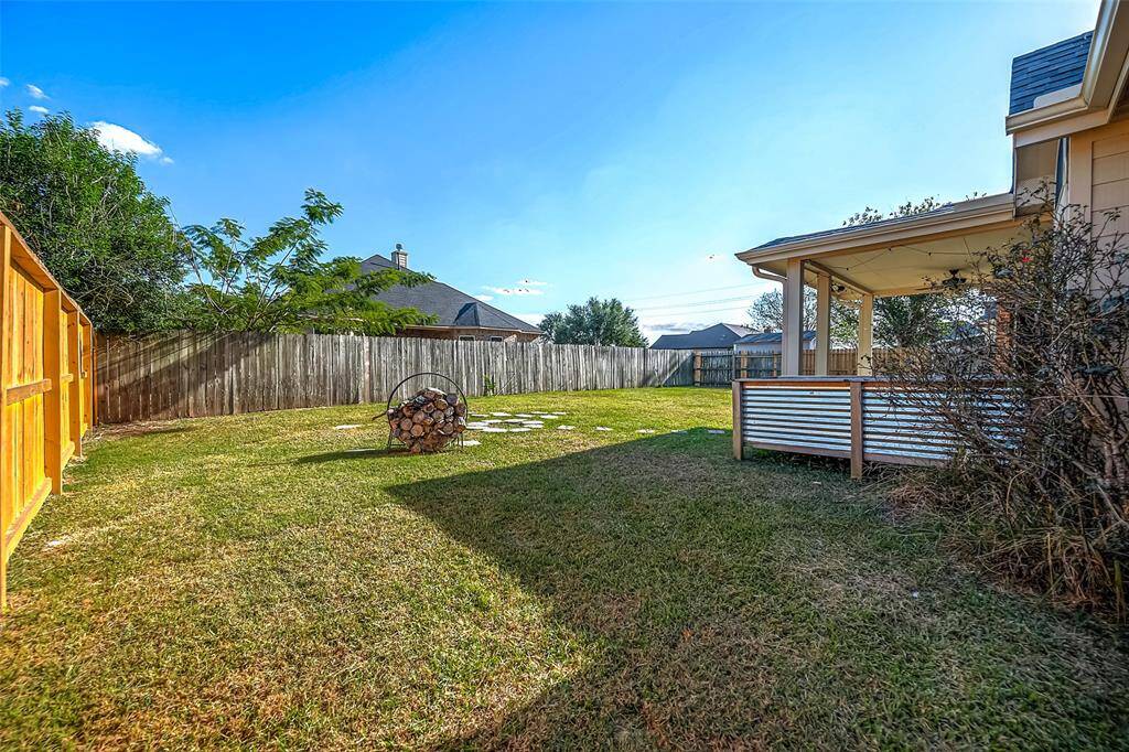 Lots of space in the back yard!