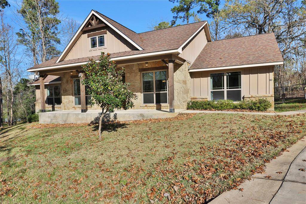 This custom built home is close to Lake Livingston