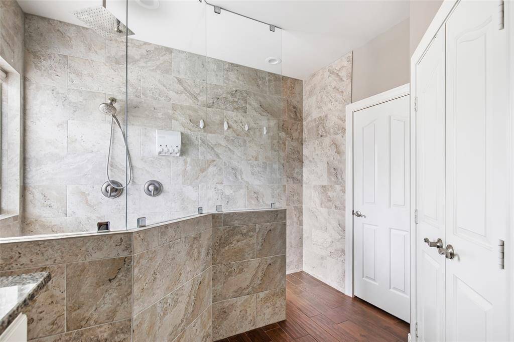 Primary ensuite with huge walk in shower