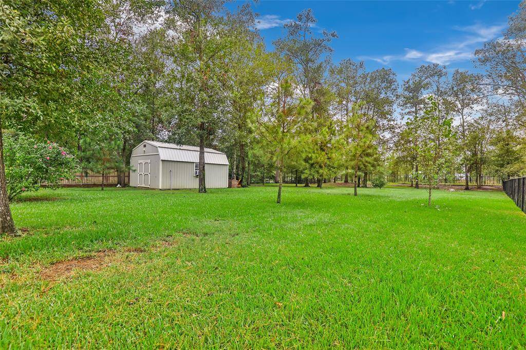 16' x 20' storage shed features window units and a loft.