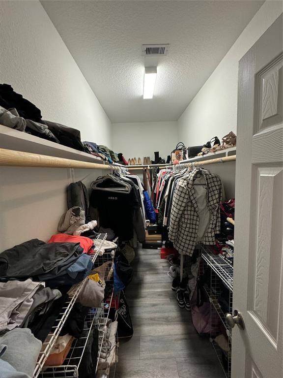 Huge walk-in closet.