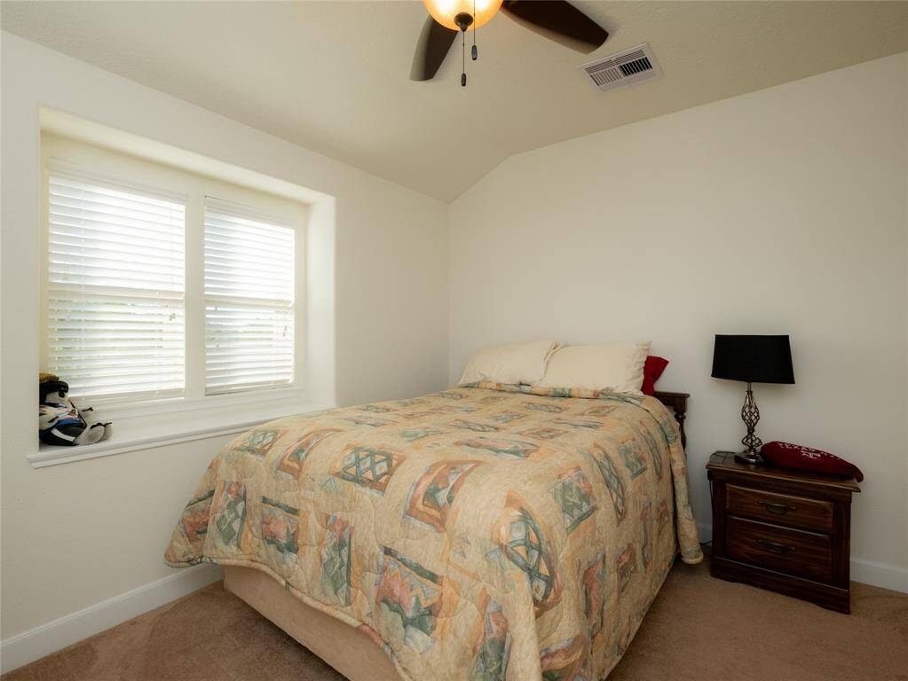 This second bedroom upstairs is nice and spacious!