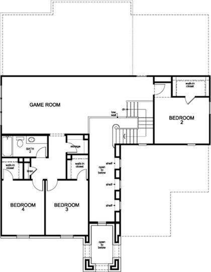 Second Floor Layout