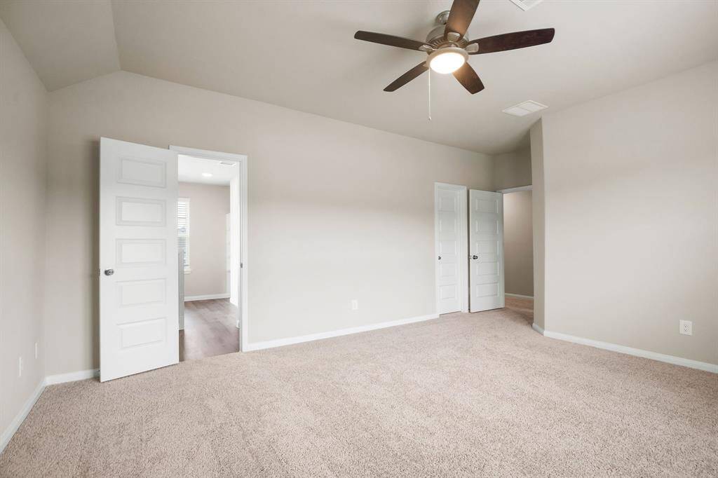 Door to the right is the walk-in closet