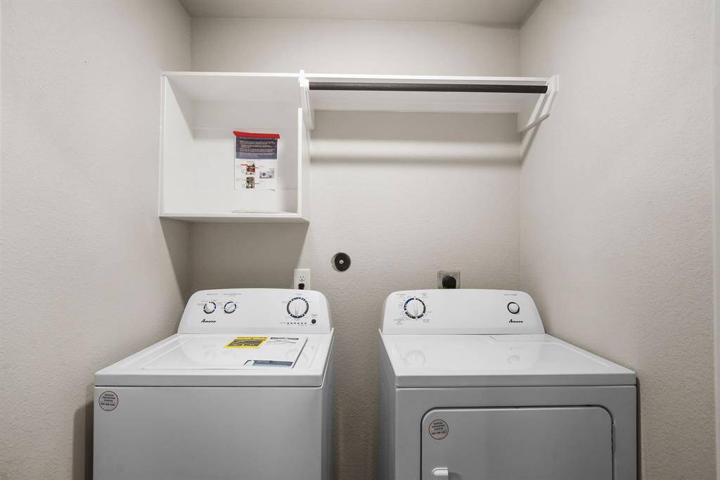 Laundry room upstairs