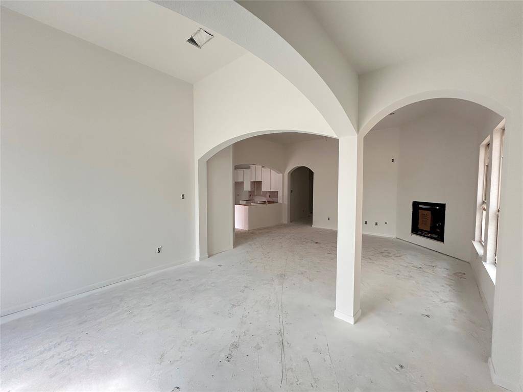 Dining room and great room - still under construction!