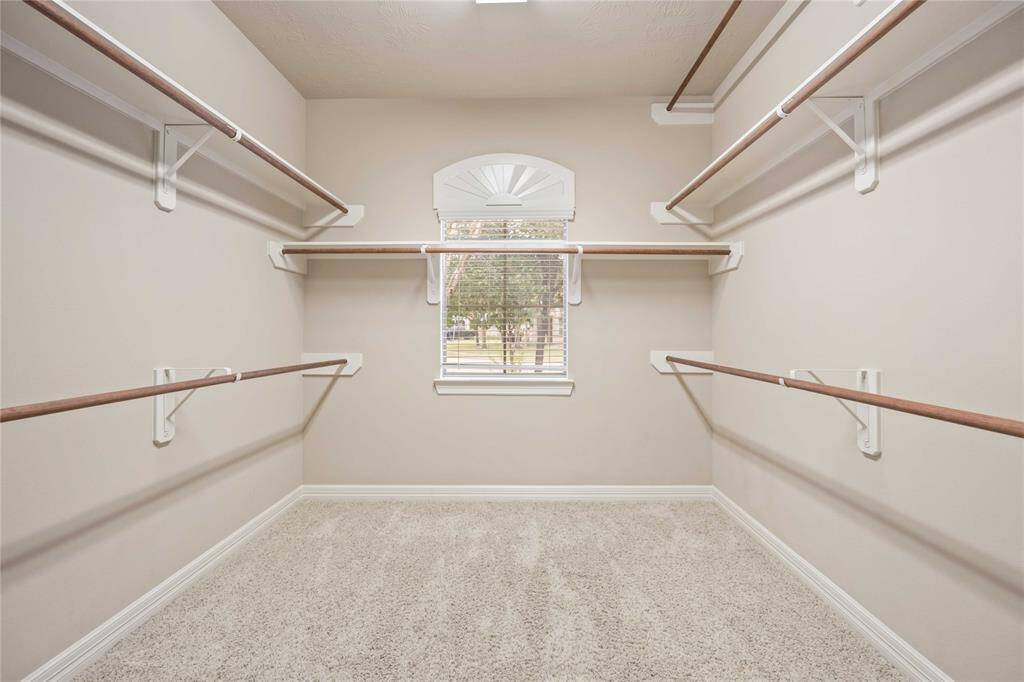 Primary closet