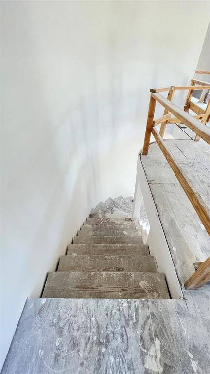 STAIRS VIEW FROM UPSTAIRS