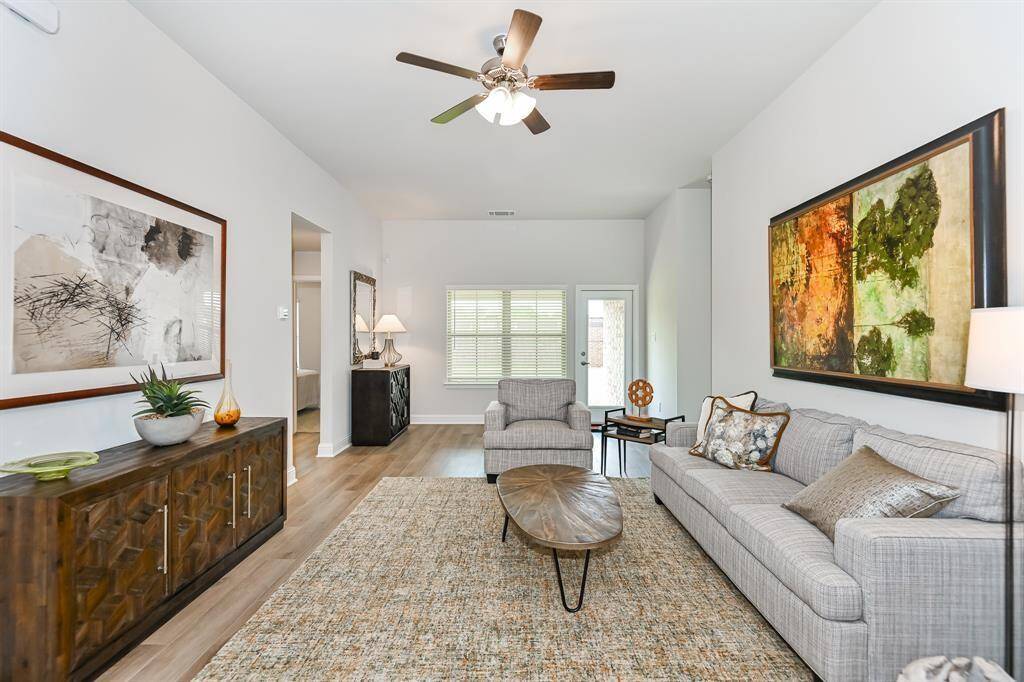 The Living Area *Stock photo- Colors & finishes may be different