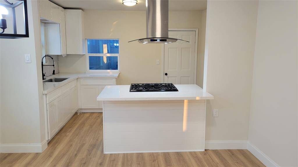 Amazing all white cabinets and countertop
