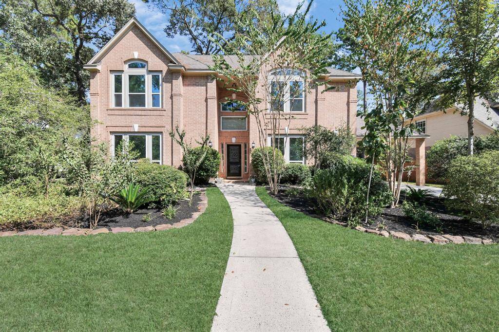 Beautiful profile of this 2-story home