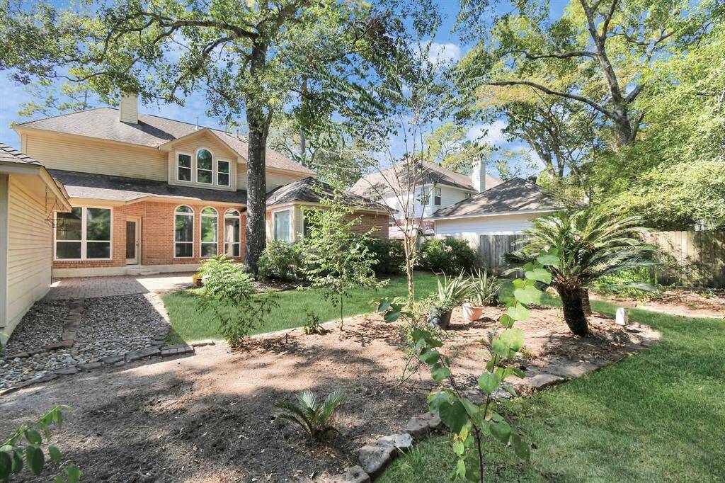 Plenty of back yard space to put in a pool!