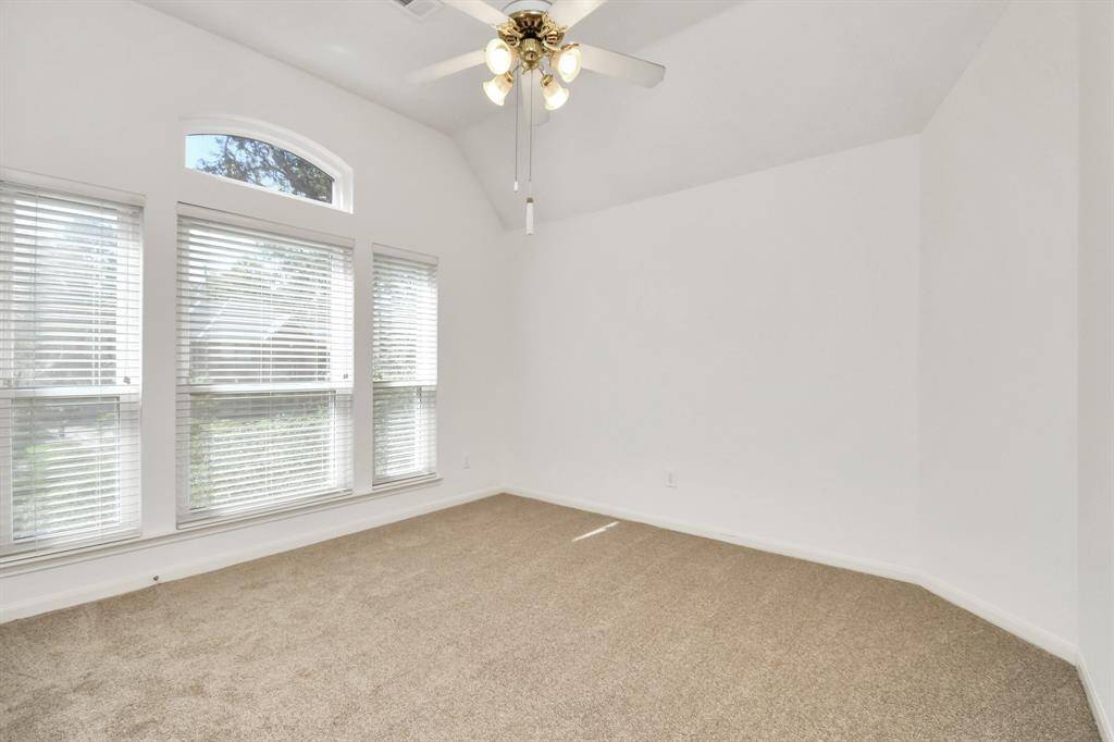3rd bedroom at the top of the stairs with ensuite bathroom