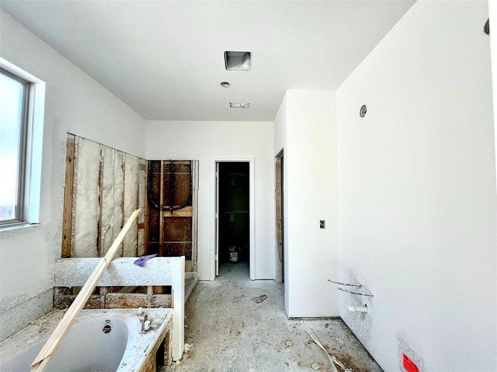 Actual progress of your home.