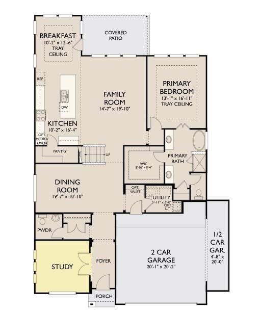 The Katy Floor Plan