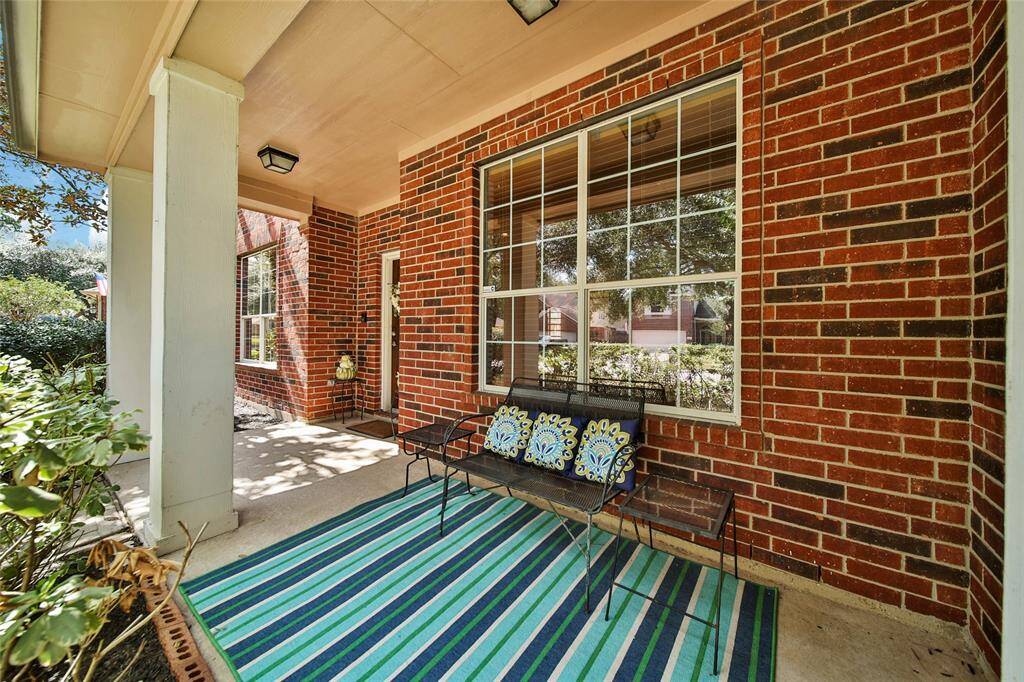 Savor peaceful mornings on your private, cozy porch.
