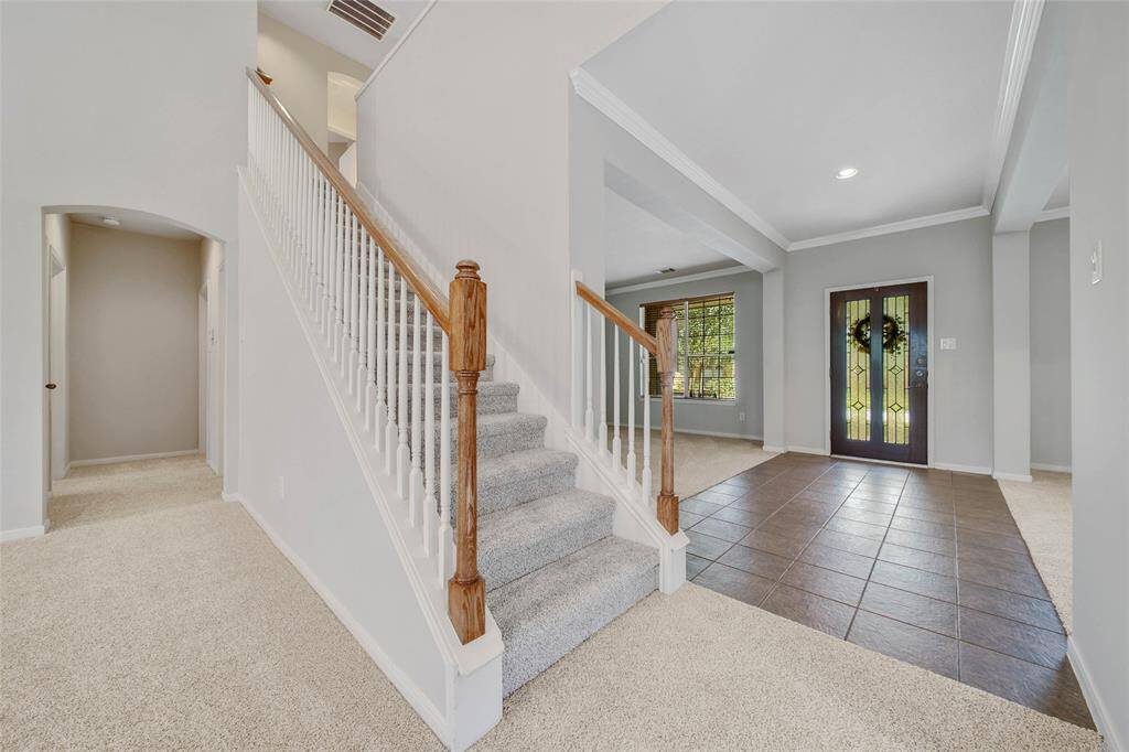 Central stair way