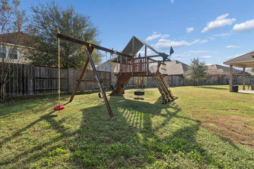 Swingset included if desired