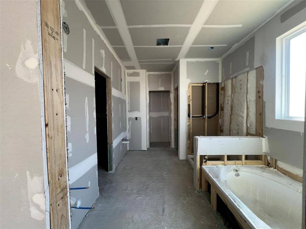 Actual progress of your home.