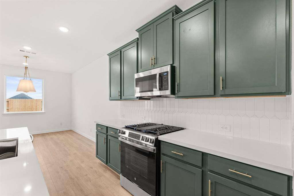 An additional view of your kitchen.