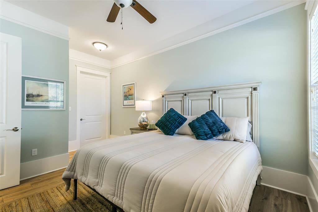 Primary bedroom of guest house