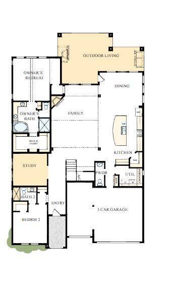 The success of a floorplan is the way you can move through it…You’ll be amazed at how well this home lives…We call it traffic patterns.