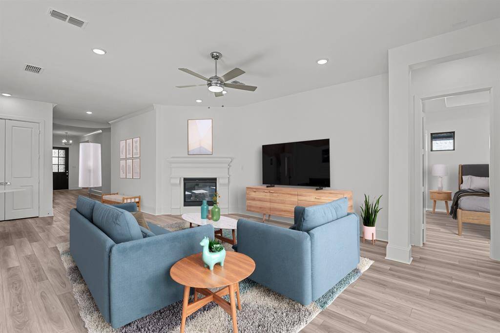 Virtually staged to give you the visual you need to see furniture placement and how the home can live.