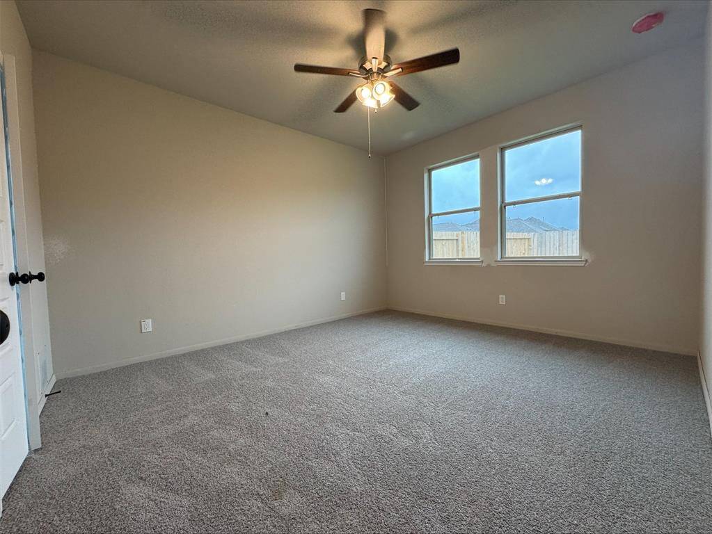 Spacious owner's suite
