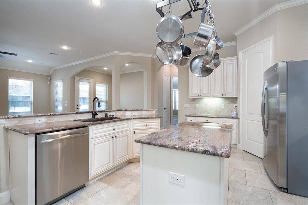 Current view of large spacious kitchen.