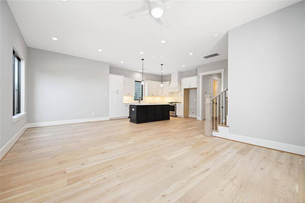 This is a representative photo of the open floor plan. Selections are from a previous home.