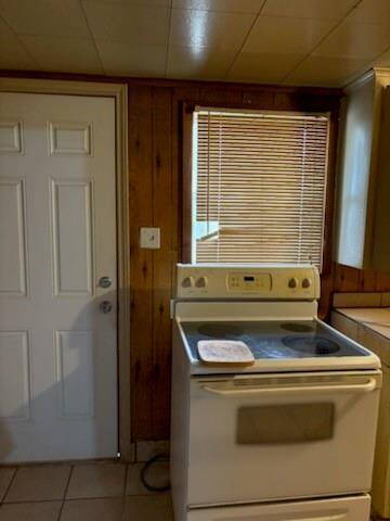 Convenient back in kitchen