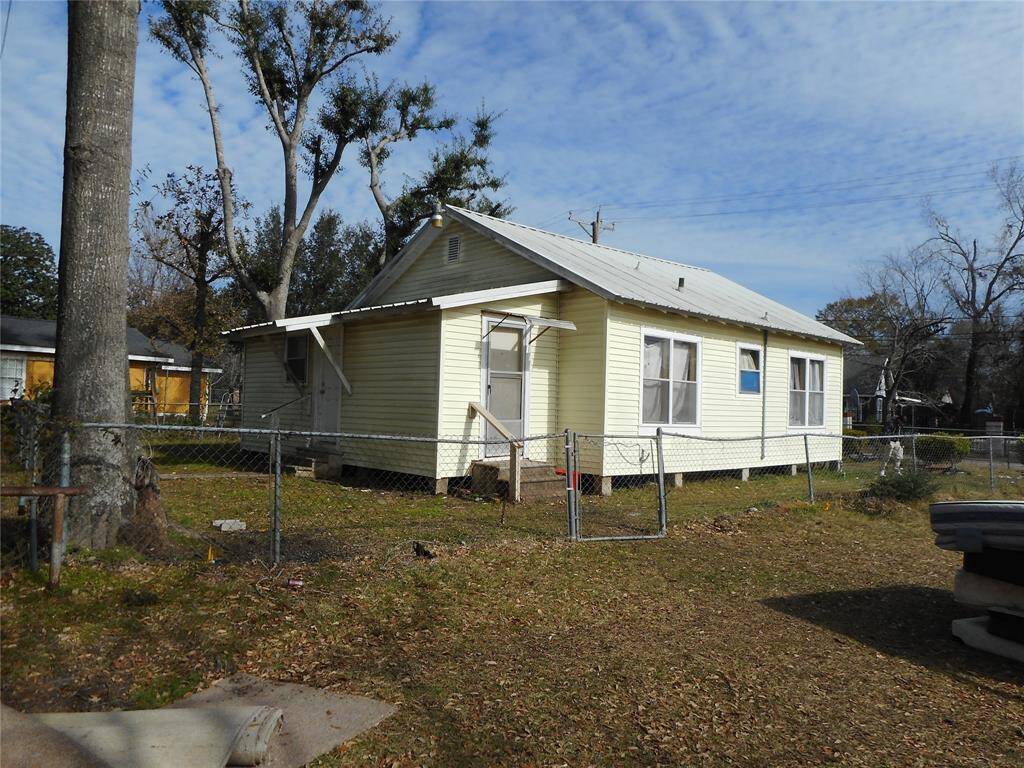 Side lot. Property is located on a corner lot